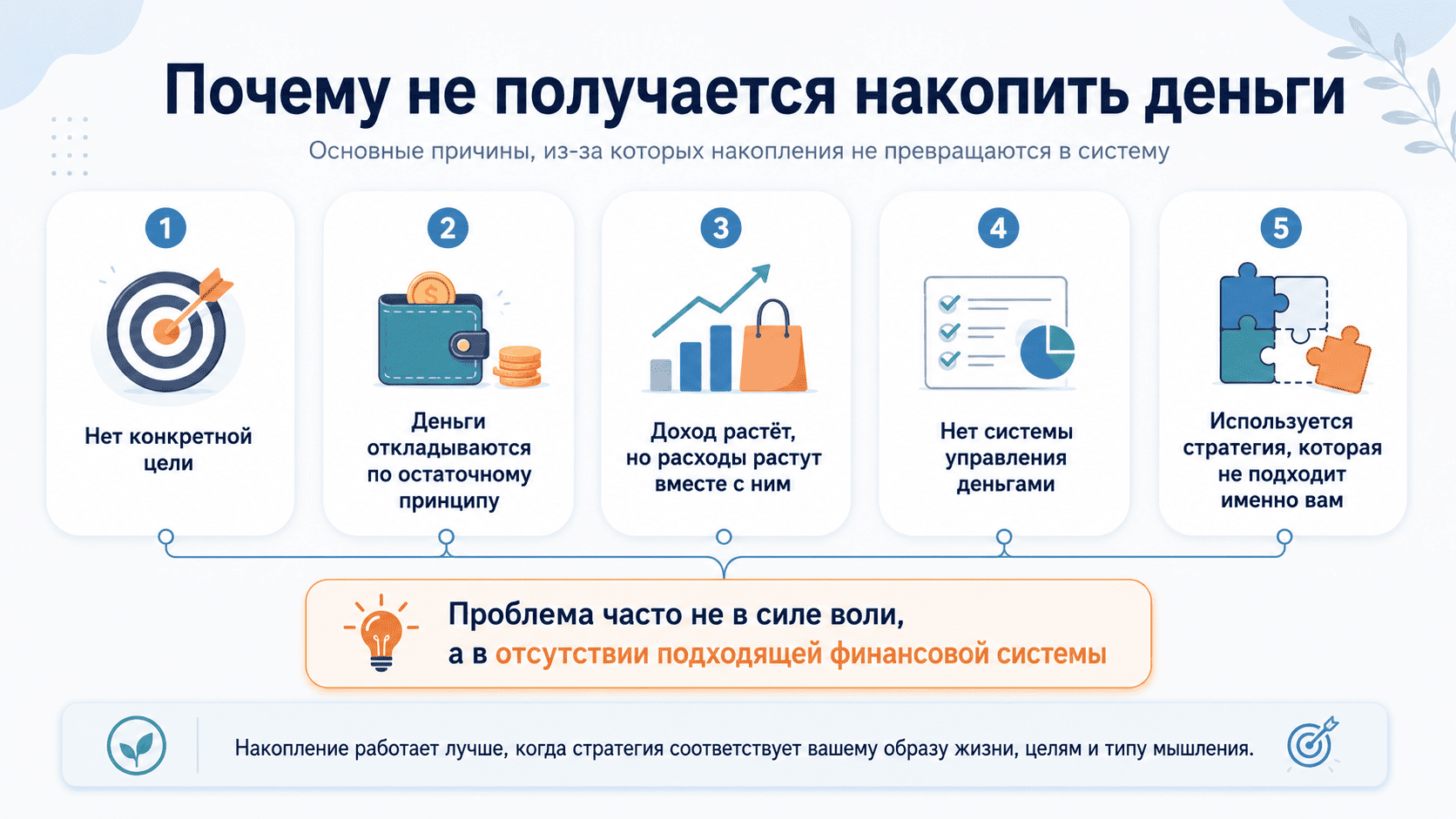 Как накопить деньги
